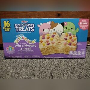 Kellogg's Rice Krispies Treats Squishmallows Edition 16 Bars